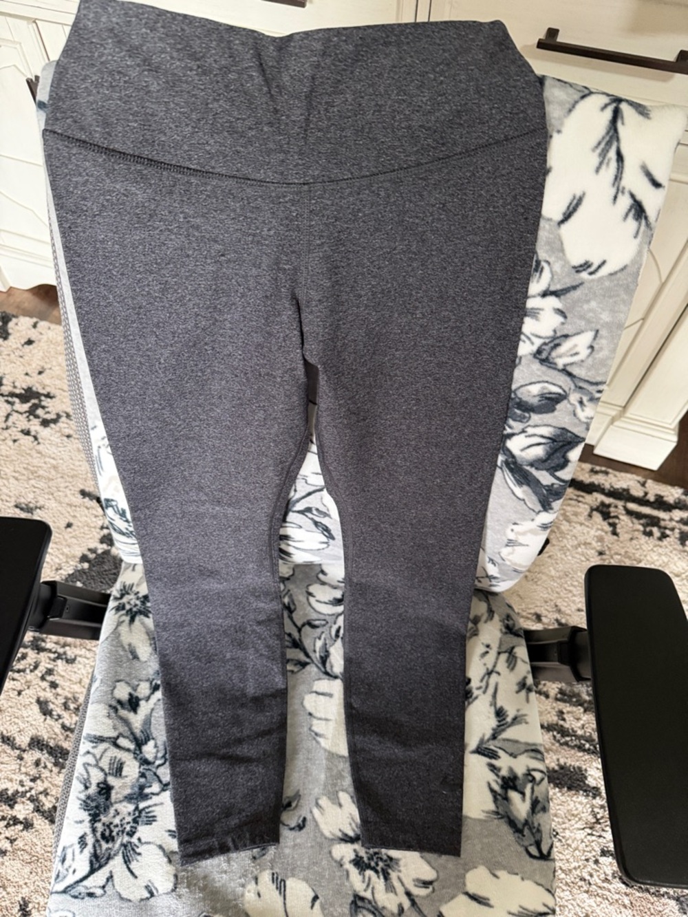 Nike Gray High-Waist Leggings